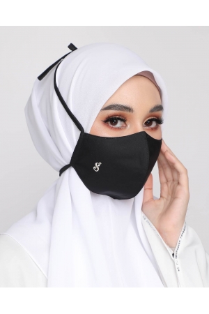 Satin faceMask │Black